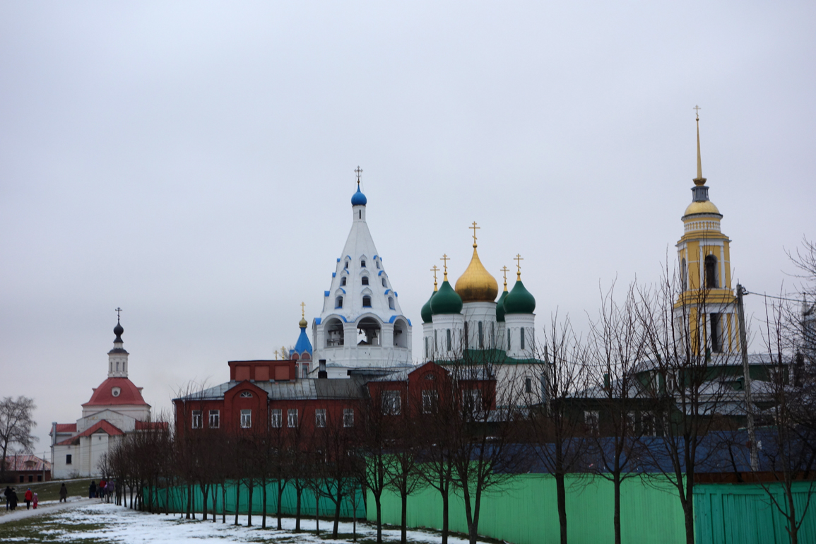 Церковь Иконы Божией Матери Тихвинская, Успенский собор и колокольня